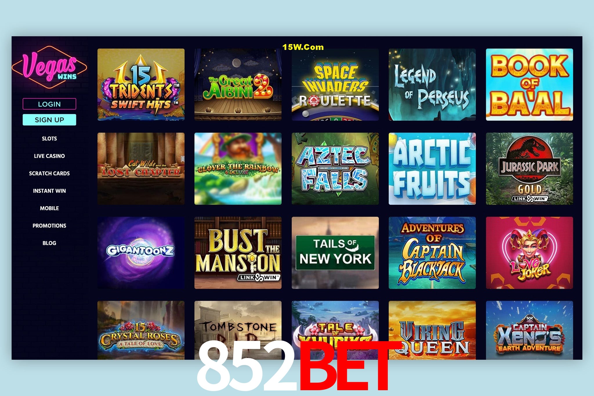 Slot Games 852Bet